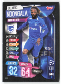 Dieumerci Ndongala, Kartička, 2019-20 Topps Match Attax UEFA Champions League, BASE