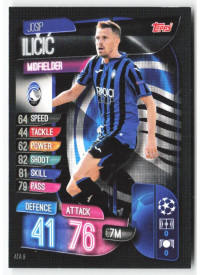 Josip Ilićić, Kartička, 2019-20 Topps Match Attax UEFA Champions League, BASE