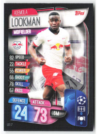 Ademola Lookman, Kartička, 2019-20 Topps Match Attax UEFA Champions League, BASE