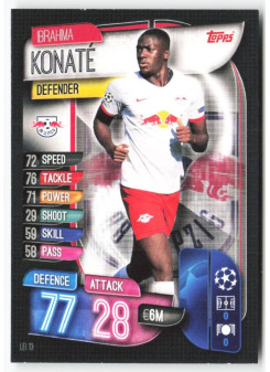 Ibrahima Konaté, Kartička, 2019-20 Topps Match Attax UEFA Champions League, BASE