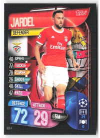 Jardel, Kartička, 2019-20 Topps Match Attax UEFA Champions League, BASE