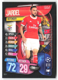 Jardel, Kartička, 2019-20 Topps Match Attax UEFA Champions League, BASE