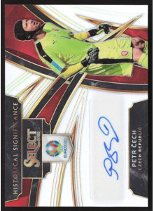 Petr Cech, Kartička, 2020 Panini Select UEFA EURO, AUTOGRAPH