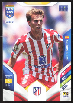 Pablo Barrios, Kartička, 2026 Panini Adrenalyn XL FIFA 365, BASE