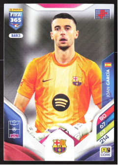 Joan García, Card, 2026 Panini Adrenalyn XL FIFA 365, BASE