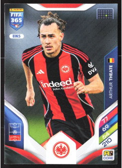 Arthur Theate, Kartička, 2026 Panini Adrenalyn XL FIFA 365, BASE