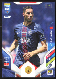Achraf Hakimi, Kartička, 2026 Panini Adrenalyn XL FIFA 365, BASE