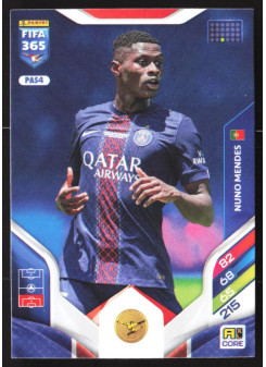 Nuno Mendes, Kartička, 2026 Panini Adrenalyn XL FIFA 365, BASE