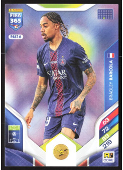 Bradley Barcola, Kartička, 2026 Panini Adrenalyn XL FIFA 365, BASE