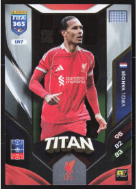 Virgil van Dijk, Kartička, 2026 Panini Adrenalyn XL FIFA 365, INSERT