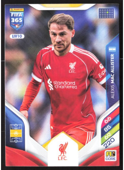 Alexis Mac Allister, Kartička, 2026 Panini Adrenalyn XL FIFA 365, BASE
