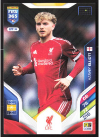 Harvey Elliott, Kartička, 2026 Panini Adrenalyn XL FIFA 365, BASE