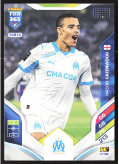 Mason Greenwood, Kartička, 2026 Panini Adrenalyn XL FIFA 365, BASE