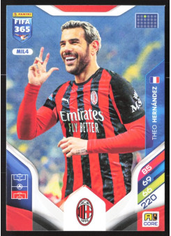 Theo Hernández, Kartička, 2026 Panini Adrenalyn XL FIFA 365, BASE