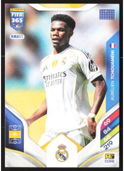 Aurélien Tchouaméni, Kartička, 2026 Panini Adrenalyn XL FIFA 365, BASE