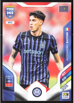 Alessandro Bastoni, Kartička, 2026 Panini Adrenalyn XL FIFA 365, BASE