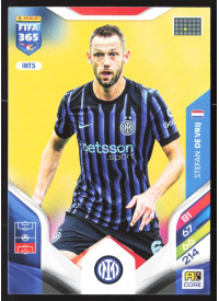 Stefan de Vrij, Kartička, 2026 Panini Adrenalyn XL FIFA 365, BASE
