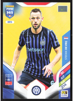 Stefan de Vrij, Kartička, 2026 Panini Adrenalyn XL FIFA 365, BASE