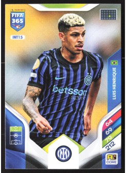 Luis Henrique, Kartička, 2026 Panini Adrenalyn XL FIFA 365, BASE