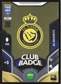Club Badge, Kartička, 2026 Panini Adrenalyn XL FIFA 365, INSERT