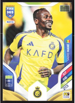 Sadio Mané, Kartička, 2026 Panini Adrenalyn XL FIFA 365, BASE