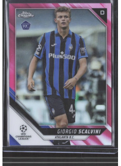 Giorgio Scalvini, Kartička, 2021-22 Topps Chrome UEFA Champtions League, LIMIT