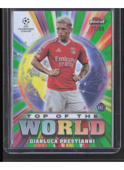 Gianluca Prestianni, Kartička, Topps Finest UEFA Club Competitions 2024-2025, LIMIT