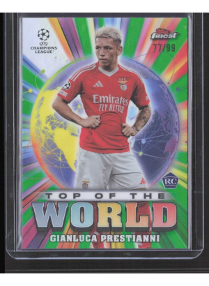 Gianluca Prestianni, Card, Topps Finest UEFA Club Competitions 2024-2025, LIMIT