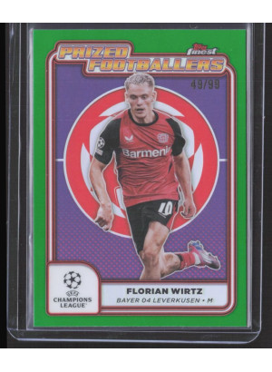 Florian Wirtz, Card, Topps Finest UEFA Club Competitions 2024-2025, LIMIT