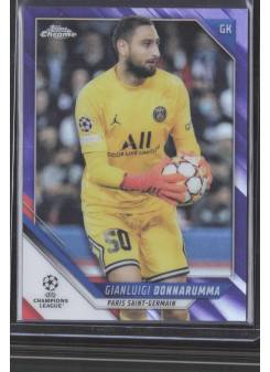 Gianluigi Donnarumma, Kartička, 2021-22 Topps Chrome UEFA Champtions League, LIMIT
