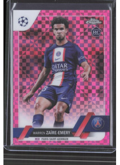 Warren Zaire-Emery, Kartička, Topps Chrome UEFA Club Competitions 2022-2023, LIMIT