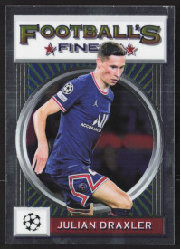Julian Draxler, Kartička, 2021-22 Topps Finest Flashback UEFA Champions League, BASE