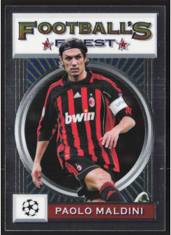 Paolo Maldini, Kartička, 2021-22 Topps Finest Flashback UEFA Champions League, BASE