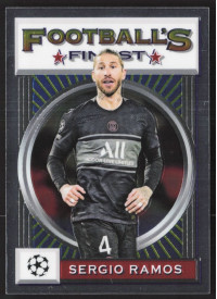 Sergio Ramos, Kartička, 2021-22 Topps Finest Flashback UEFA Champions League, BASE