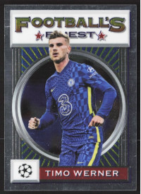Timo Werner, Kartička, 2021-22 Topps Finest Flashback UEFA Champions League, BASE