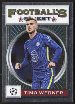 Timo Werner, Kartička, 2021-22 Topps Finest Flashback UEFA Champions League, BASE