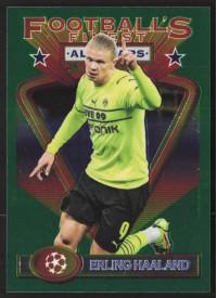 Erling Haaland, Kartička, 2021-22 Topps Finest Flashback UEFA Champions League, BASE