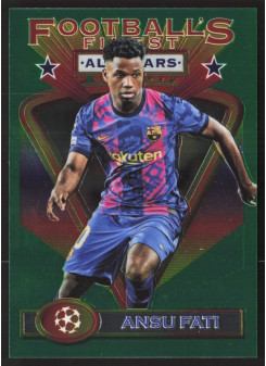 Ansu Fati, Kartička, 2021-22 Topps Finest Flashback UEFA Champions League, BASE