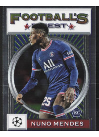 Nuno Mendes, Kartička, 2021-22 Topps Finest Flashback UEFA Champions League, BASE