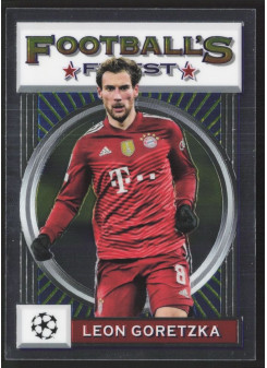 Leon Goretzka, Kartička, 2021-22 Topps Finest Flashback UEFA Champions League, BASE