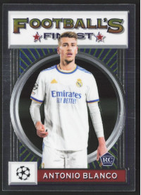 Antonio Blanco, Kartička, 2021-22 Topps Finest Flashback UEFA Champions League, BASE