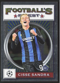 Cisse Sandra, Kartička, 2021-22 Topps Finest Flashback UEFA Champions League, BASE