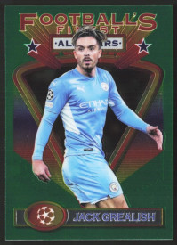 Jack Grealish, Kartička, 2021-22 Topps Finest Flashback UEFA Champions League, BASE