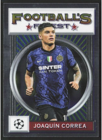 Joaquín Correa, Kartička, 2021-22 Topps Finest Flashback UEFA Champions League, BASE
