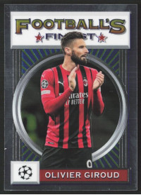 Olivier Giroud, Kartička, 2021-22 Topps Finest Flashback UEFA Champions League, BASE