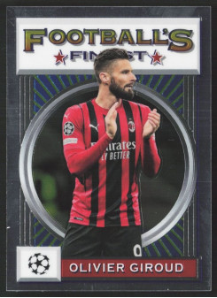Olivier Giroud, Kartička, 2021-22 Topps Finest Flashback UEFA Champions League, BASE