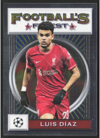 Luis Díaz, Kartička, 2021-22 Topps Finest Flashback UEFA Champions League, BASE