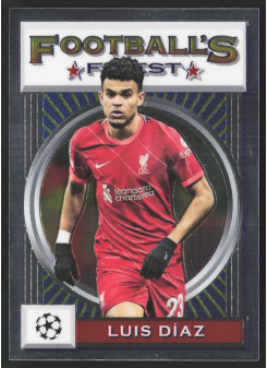 Luis Díaz, Kartička, 2021-22 Topps Finest Flashback UEFA Champions League, BASE