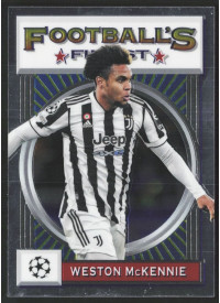 Weston McKennie, Kartička, 2021-22 Topps Finest Flashback UEFA Champions League, BASE