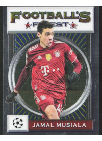 Jamal Musiala, Kartička, 2021-22 Topps Finest Flashback UEFA Champions League, BASE